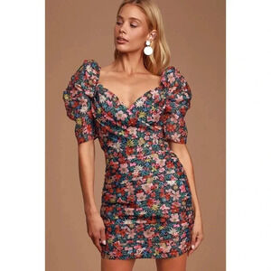 530 C/Meo Collective Mini Floral Dress Size 4